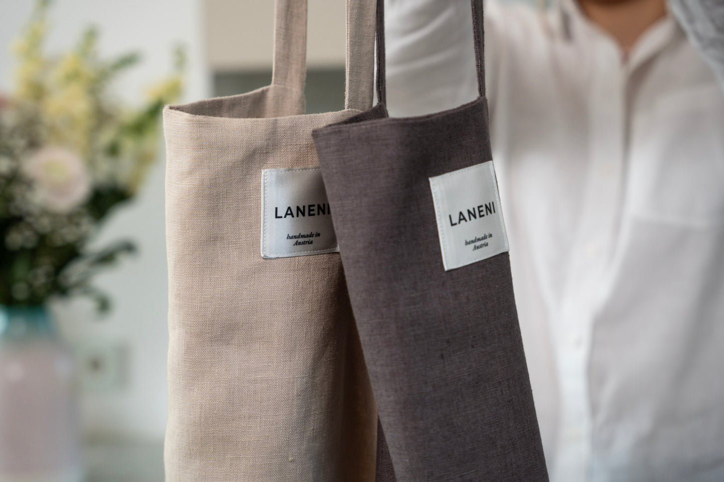 LANENI APRON SAND BEIGE